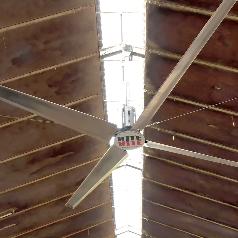 Ventilador nave industrial