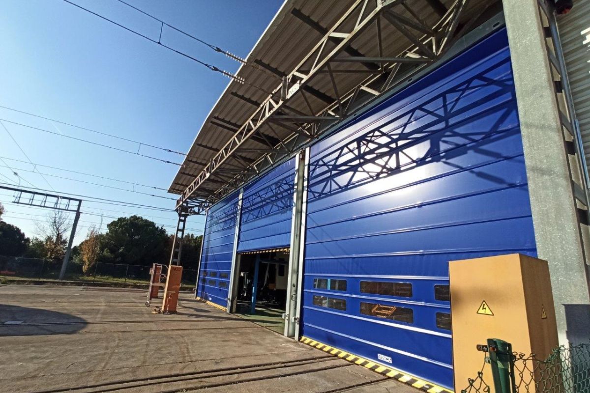 Puertas industriales para trenes