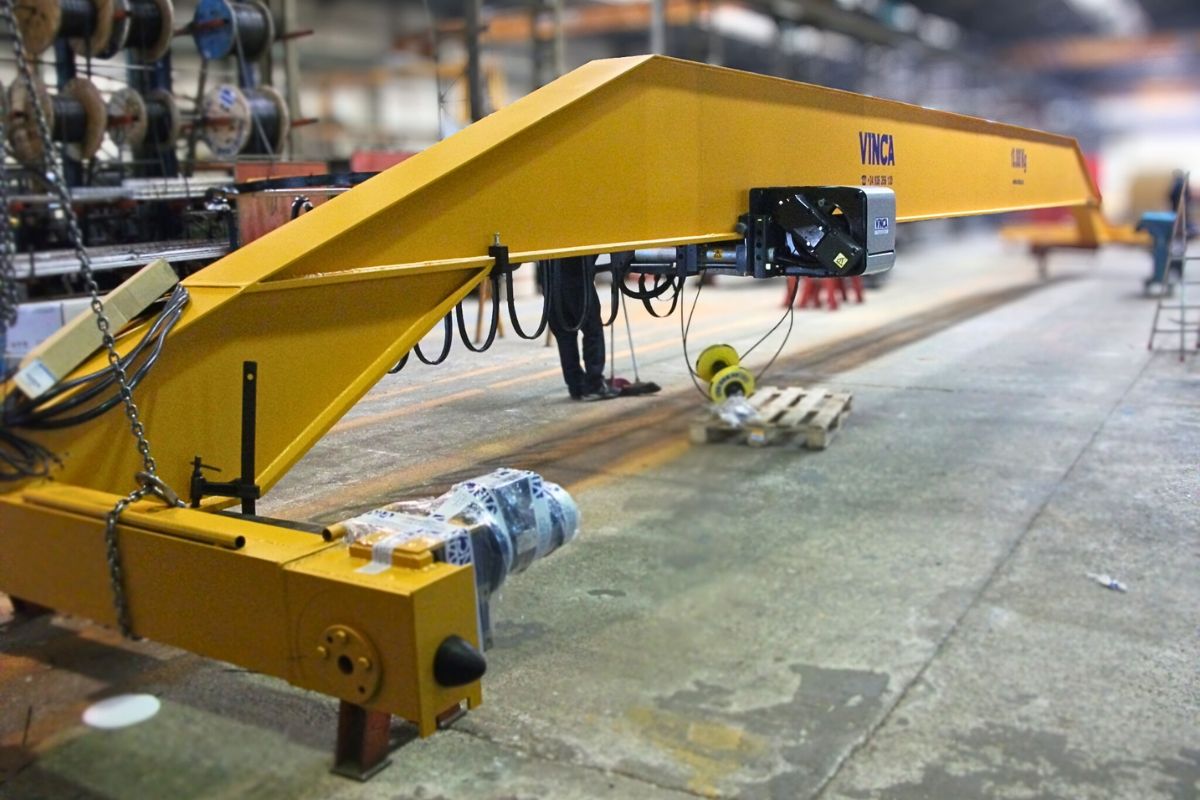 GERMANS HOMS: Monorail crane bridge