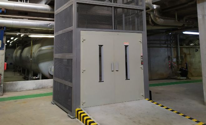 EDAR Besos: Montacargas industrial 1500kg