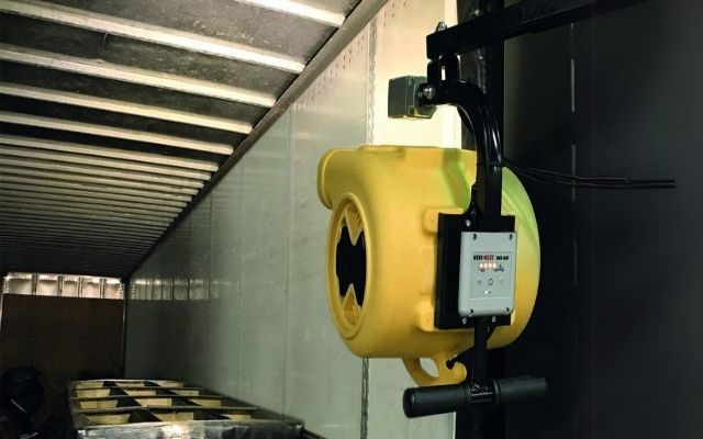 Ventilador centrífugo industrial para muelle de carga COOLMAN 2800